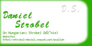 daniel strobel business card